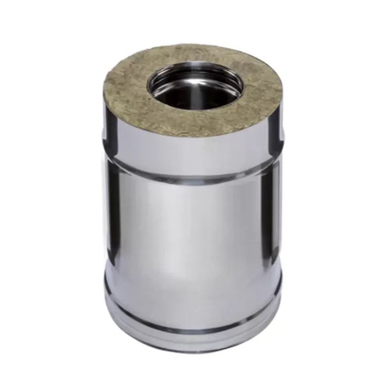 Труба-сэндвич 0,5м Ferrum HF 30-50 (430/0,8мм + нерж.) Ф250х350