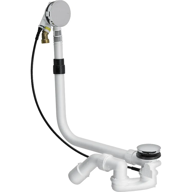 Сифон для ванны стандартный Viega Multiplex Trio 6161.60, хром (727741)