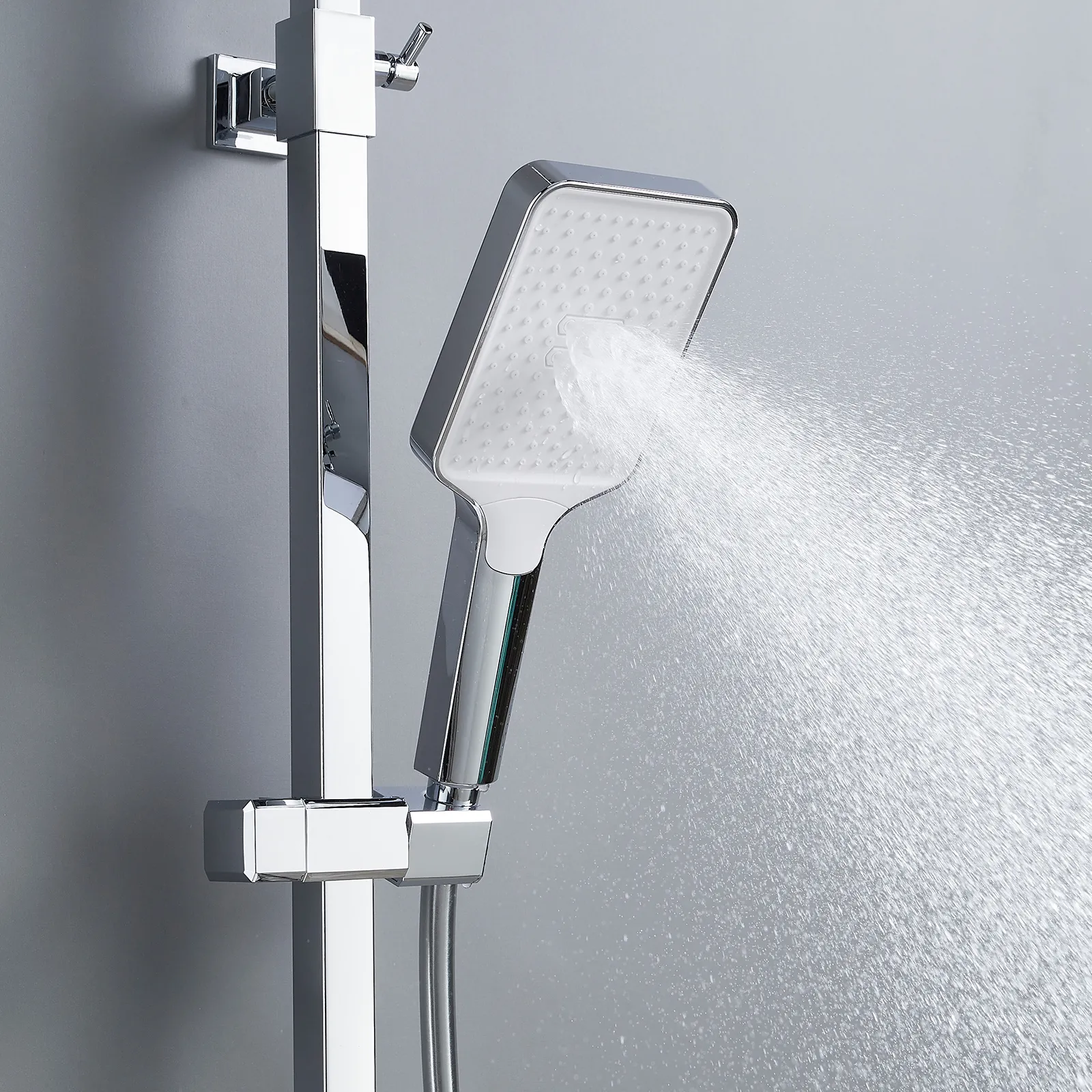 Душевая система Shevanik S4636, хром