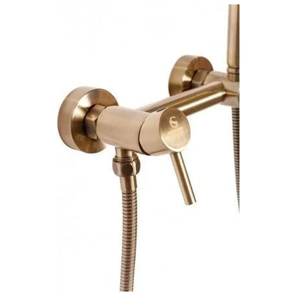 Гигиенический душ со смесителем Grocenberg GB103NBR, бронза