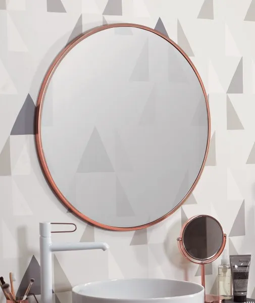 EB1176-GLD Jacob Delafon ODEON RIVE GAUCHE Круглое зеркало, 50 см, золото