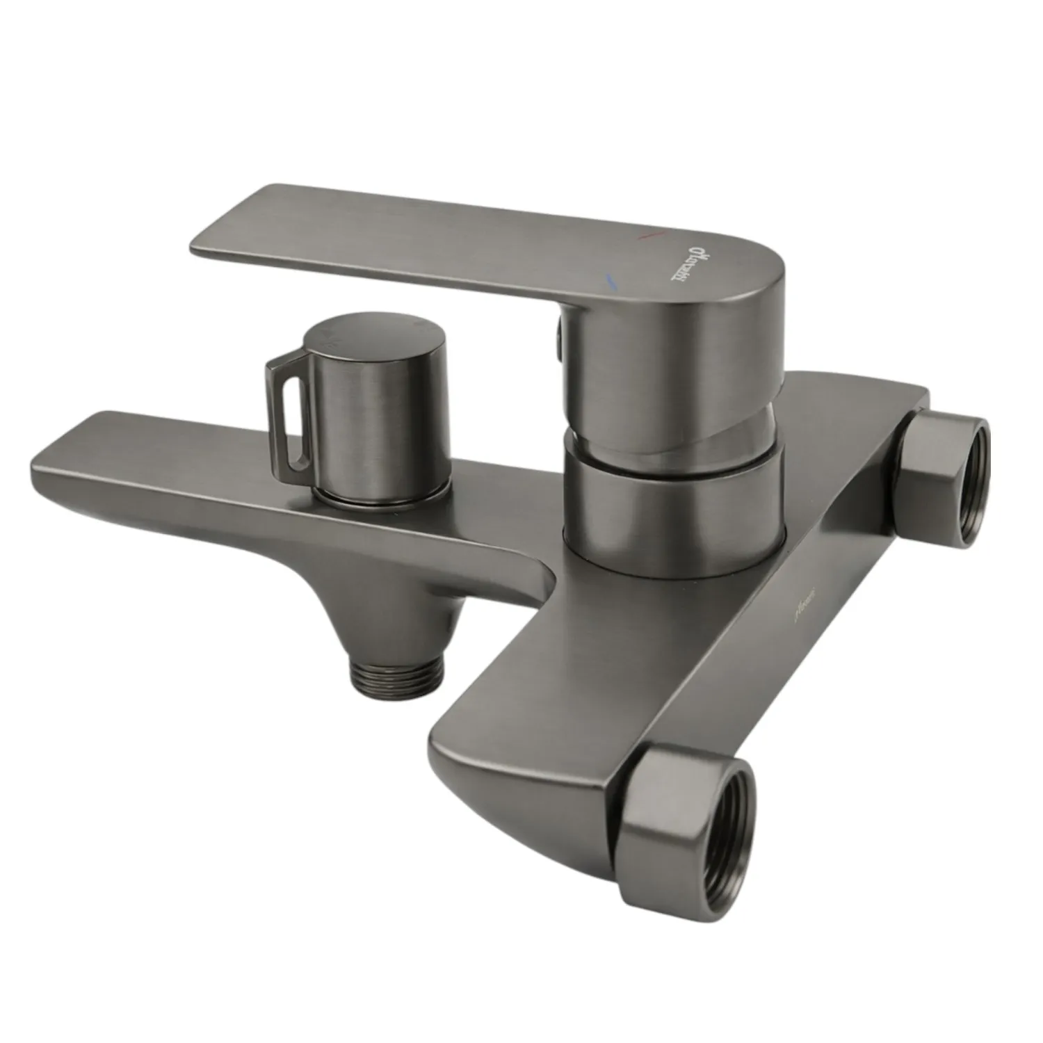 Смеситель для ванны Maretti Ritta-GM RIGM22RF505, оружейная сталь