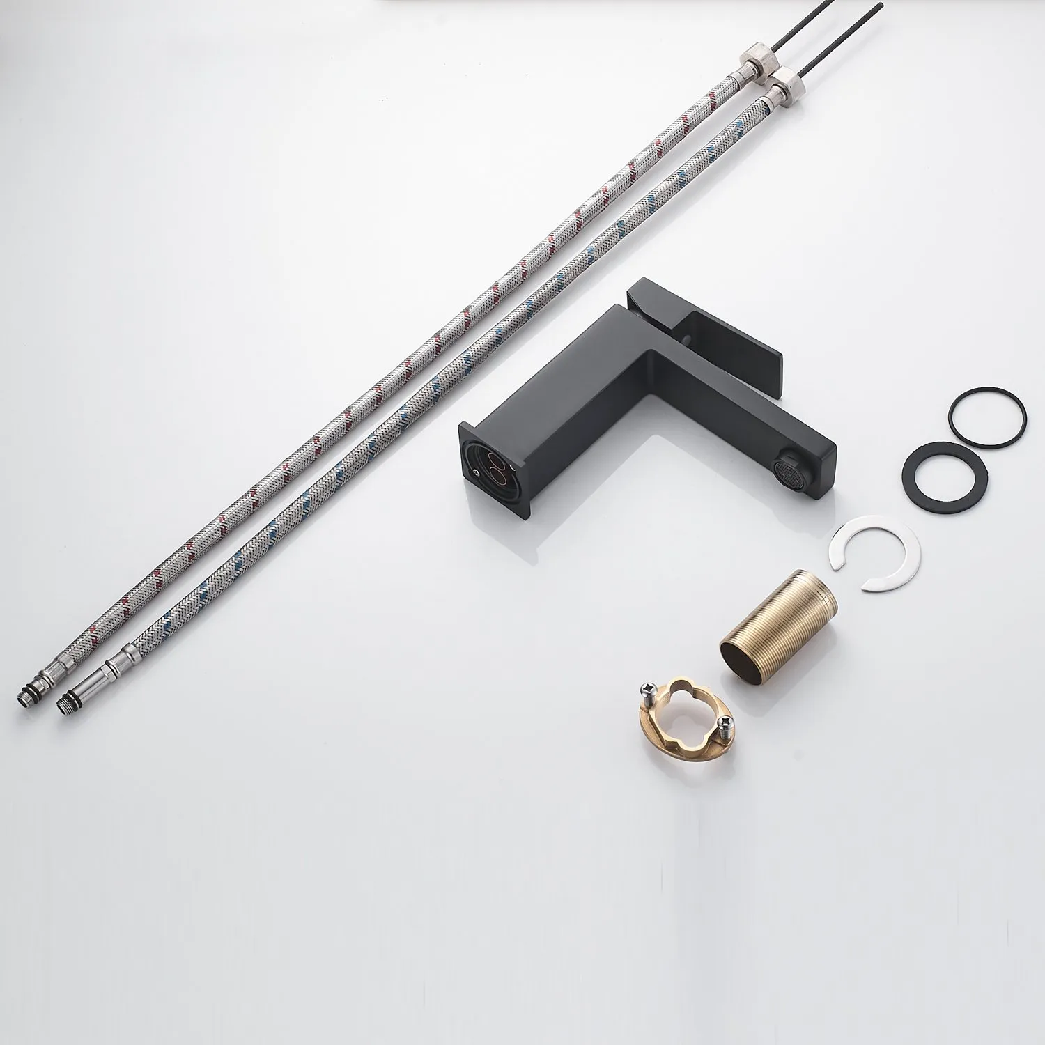 Смеситель для раковины Shevanik S9601H, черный