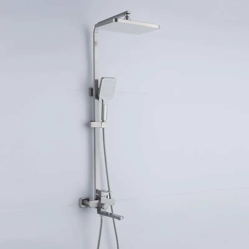 Душевая система Shevanik S7036L, сатин