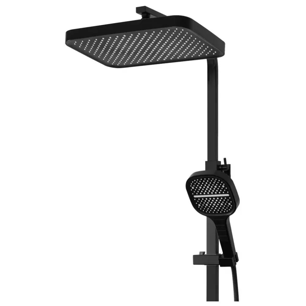 Душевая система Hansberge H5077BL, черный