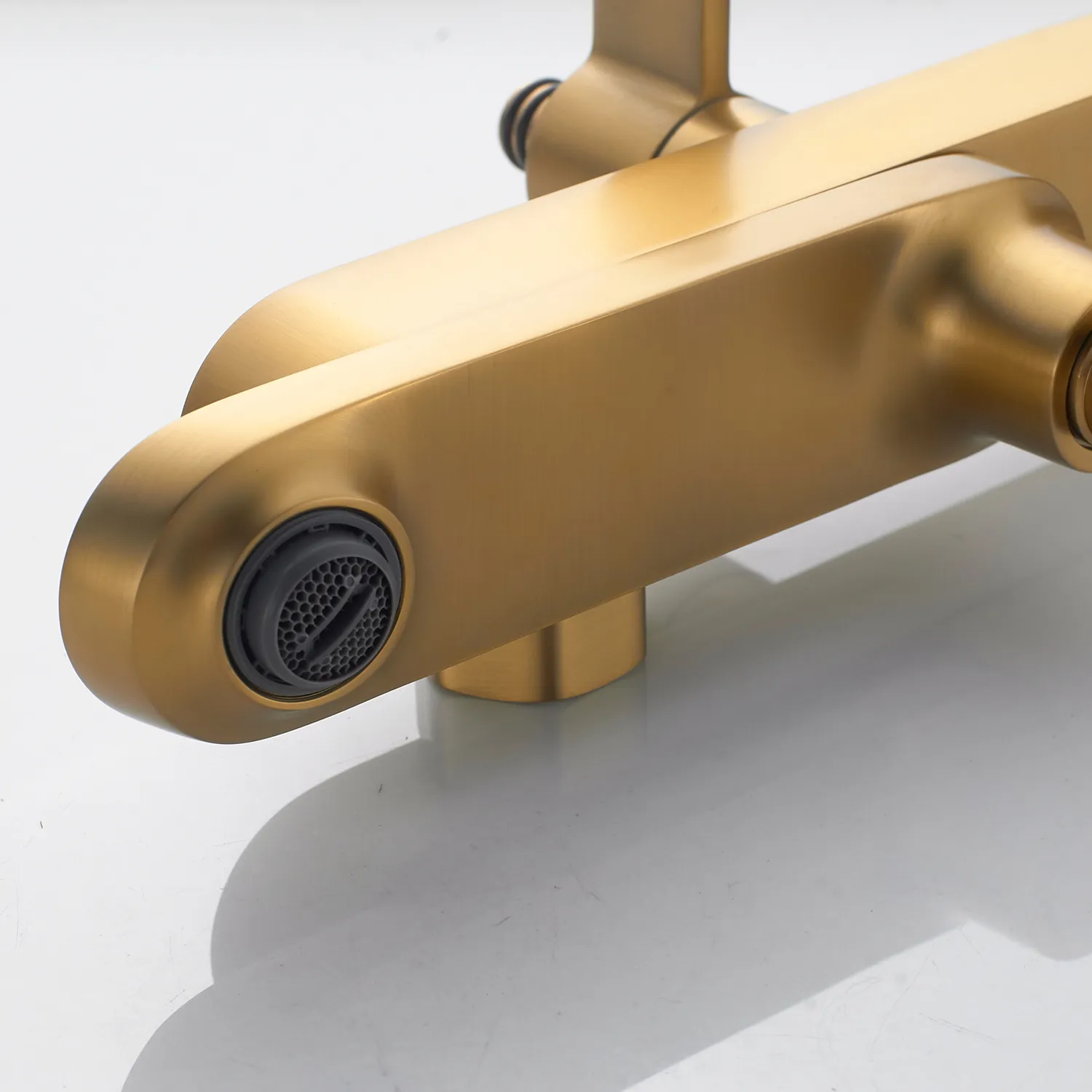 Душевая система Shevanik S4336G, золотой сатин