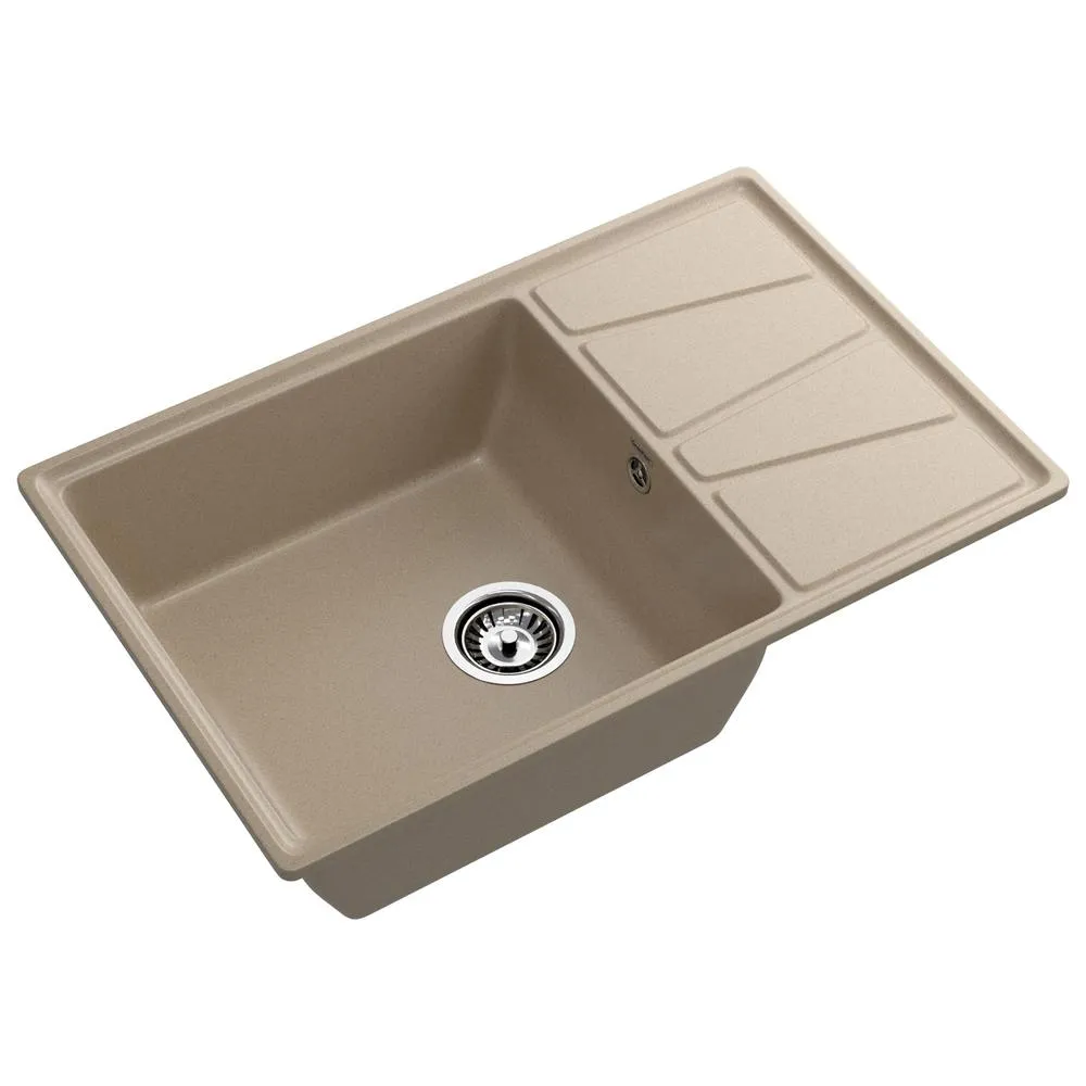Кухонная мойка GranFest VERTEX 780L, песочный