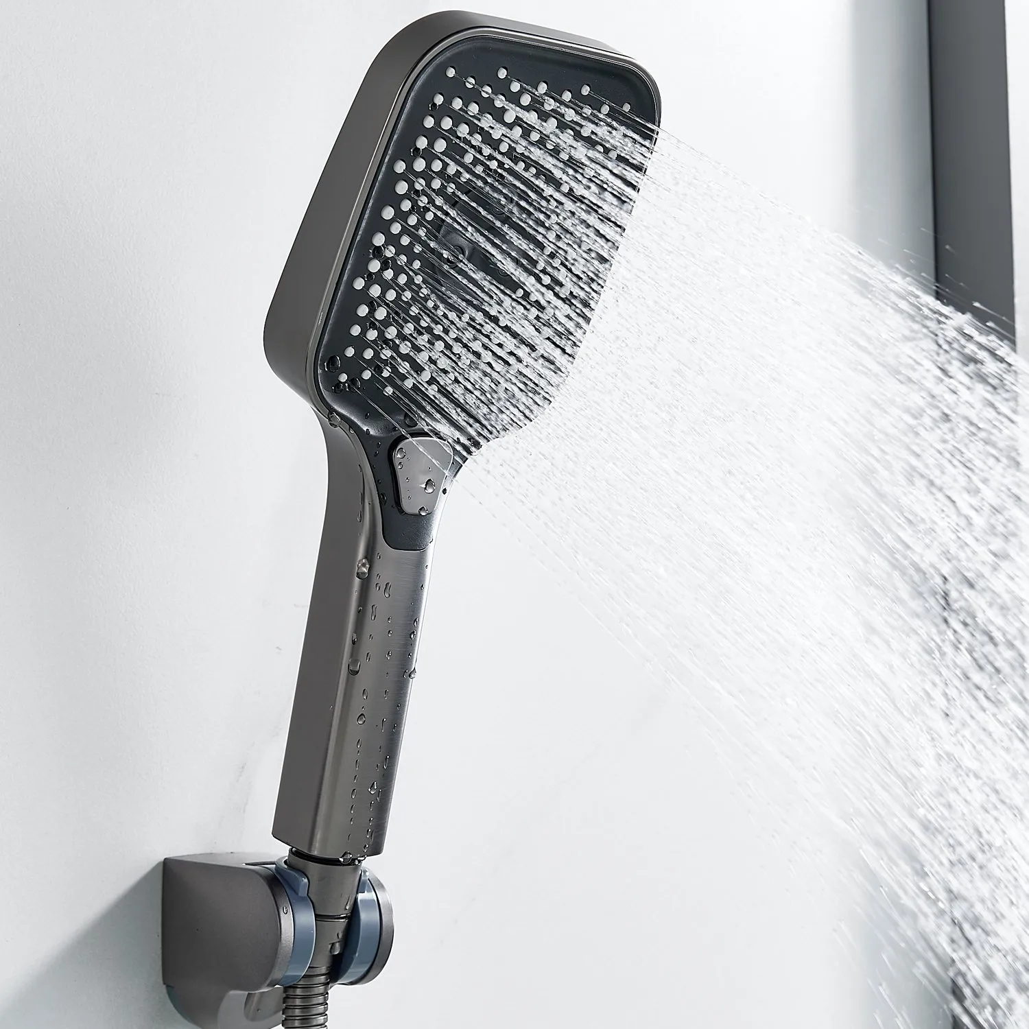 Смеситель для ванны Raffine F2296T, оружейная сталь