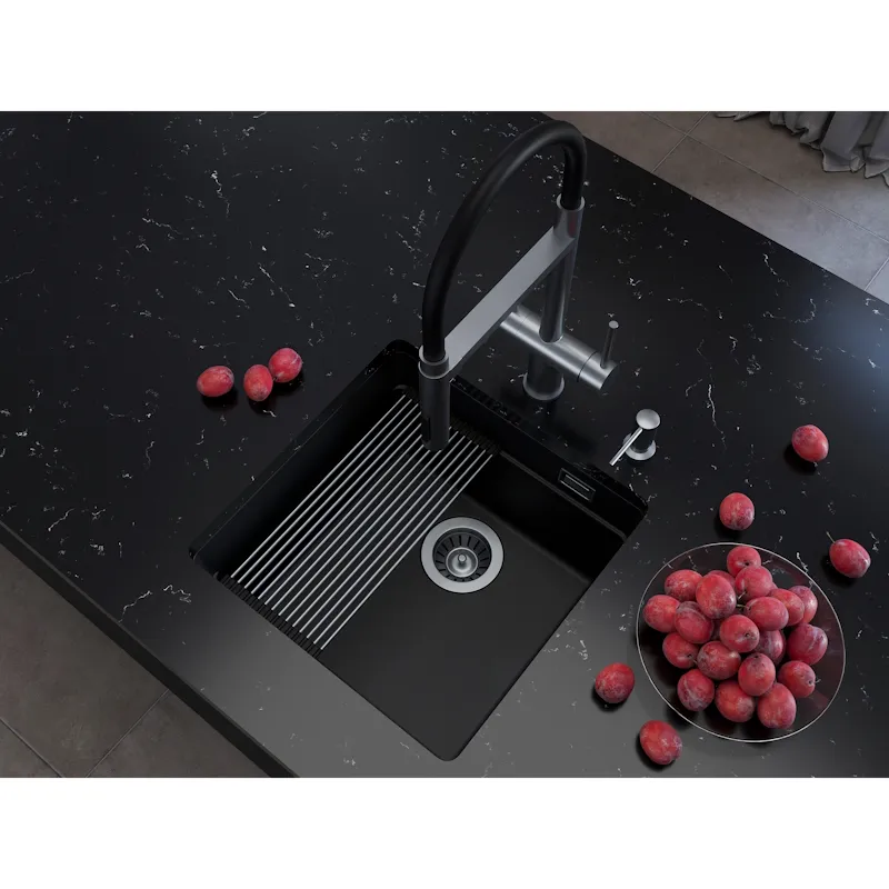 Кухонная мойка Grandex Aqua Comfort 500104, черный