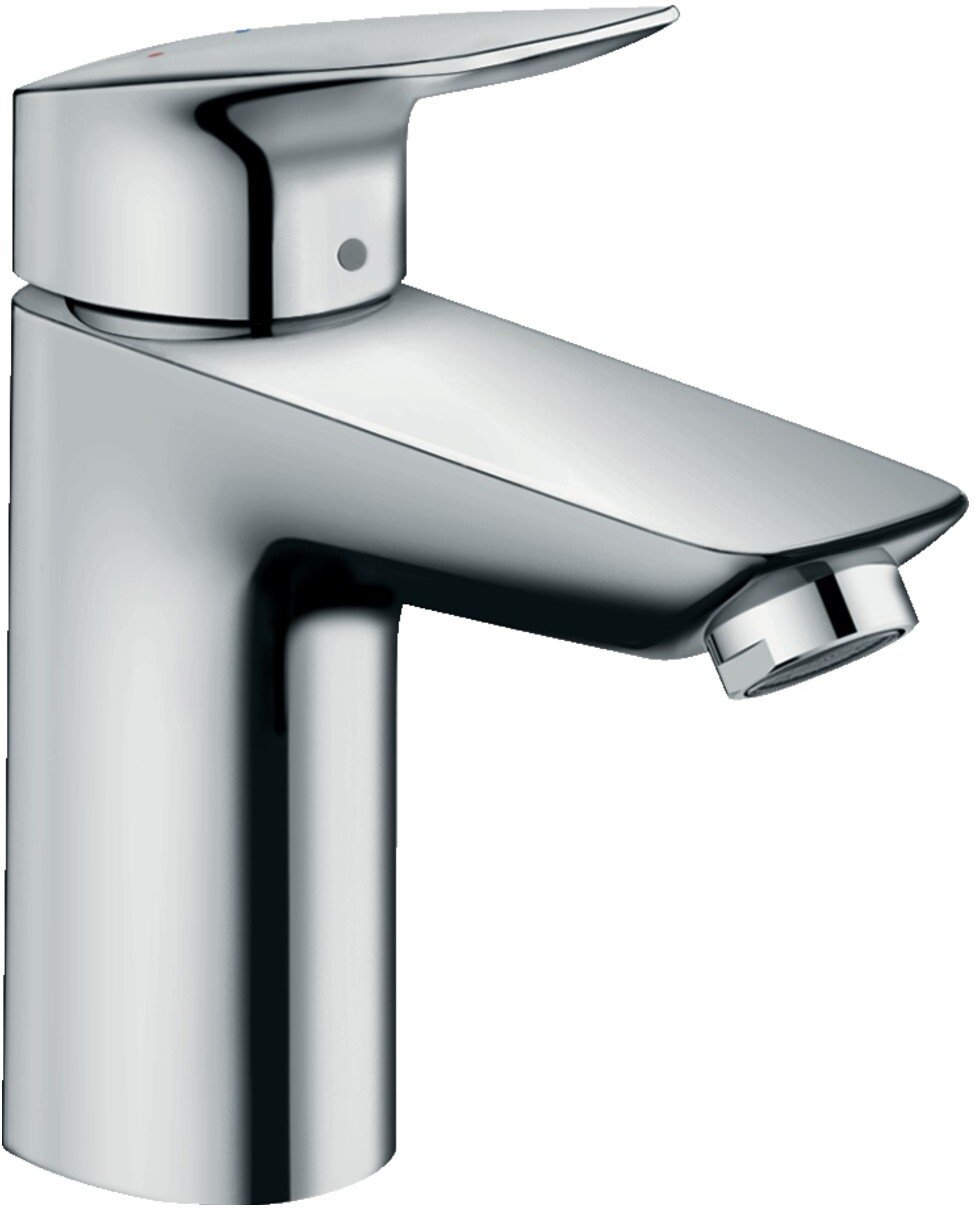 Смеситель Hansgrohe Logis для раковины 100 мм push-open хром (71107000)