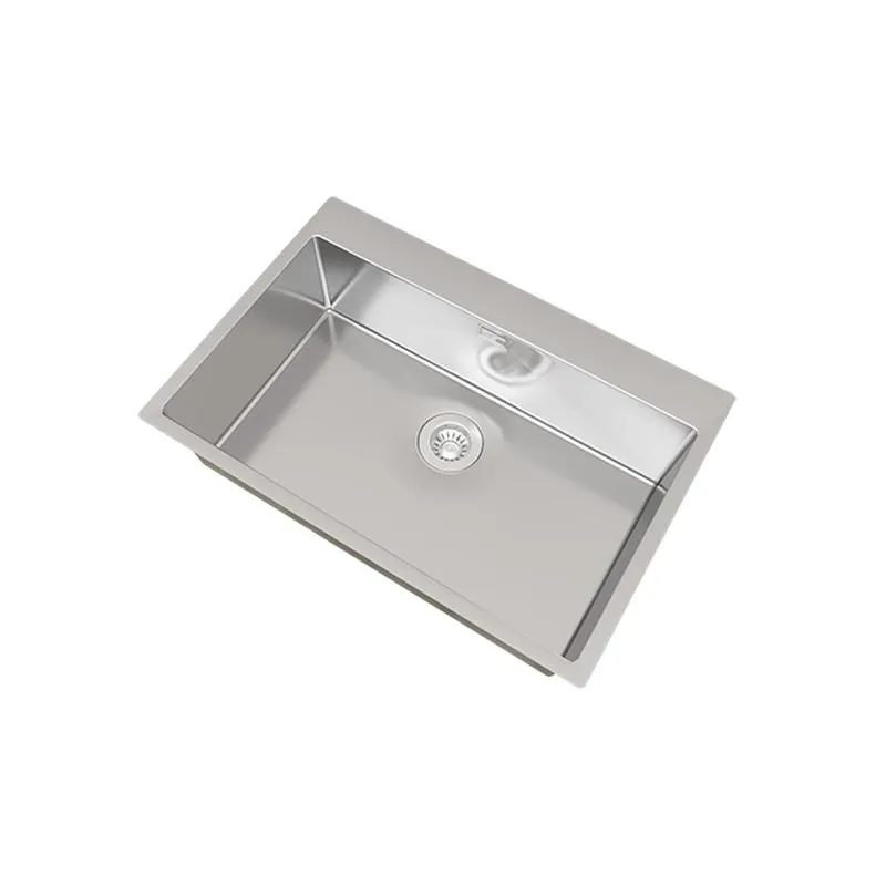 Кухонная мойка Florentina ЛОГИКА-НМ LHM.750.510.B.10.S.10, нержавеющая сталь