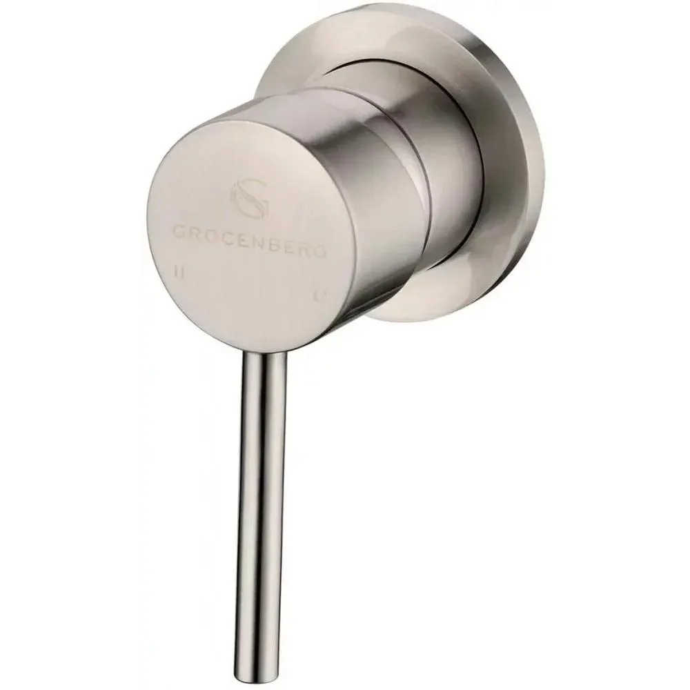 Смеситель для раковины встраиваемый Grocenberg GB511NK, никель
