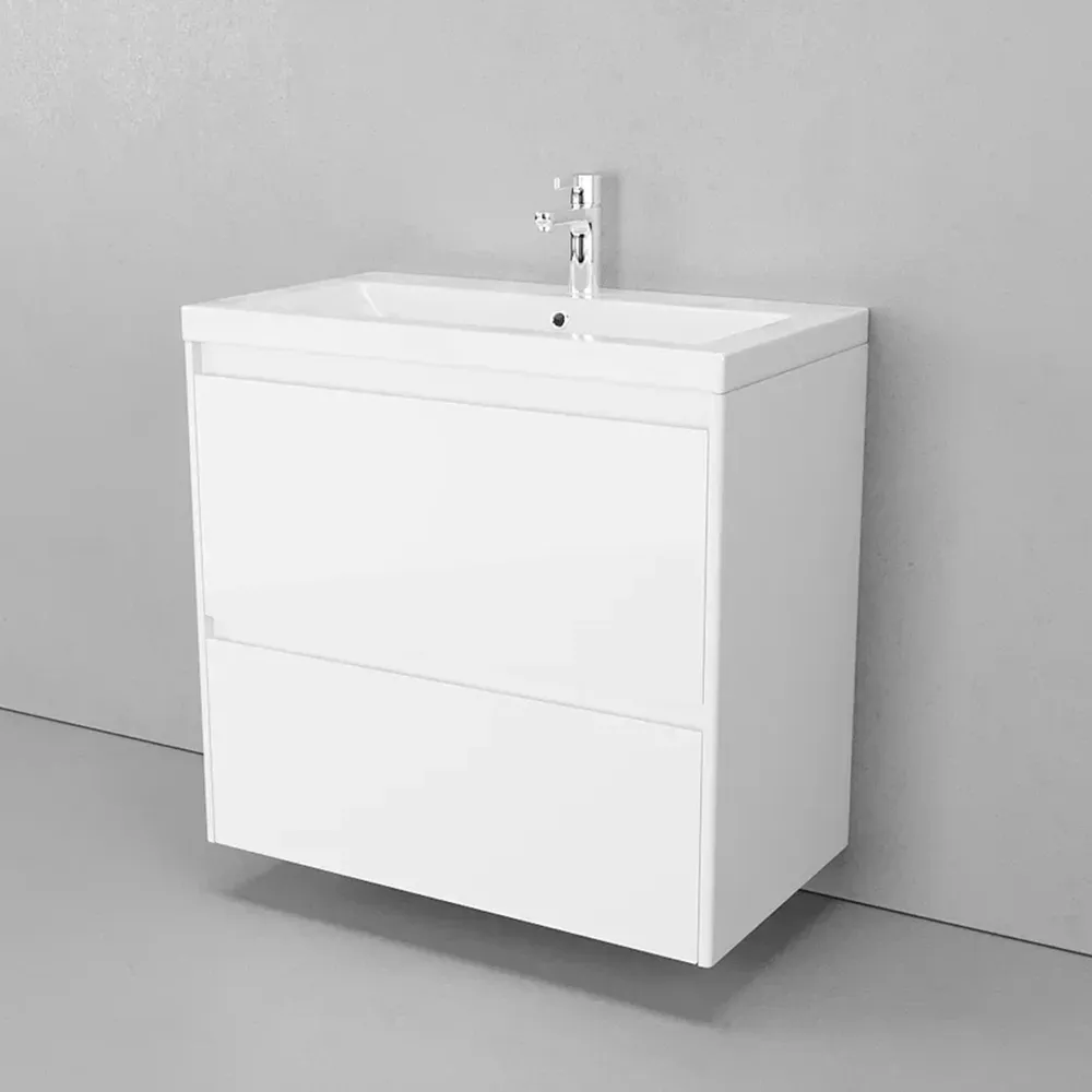 Тумба с раковиной подвесная Velvex Klaufs tp.KLA.COM.80.2Y, 80 см