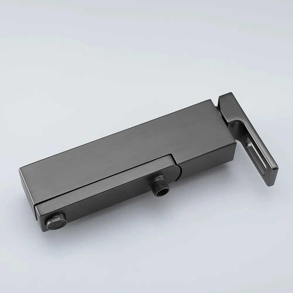Смеситель для ванны GAPPO G3217-9, оружейная сталь