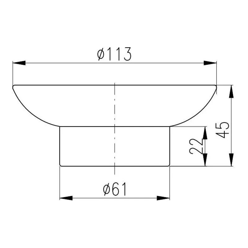 Мыльница Rav Slezak MORAVA KER002, белый