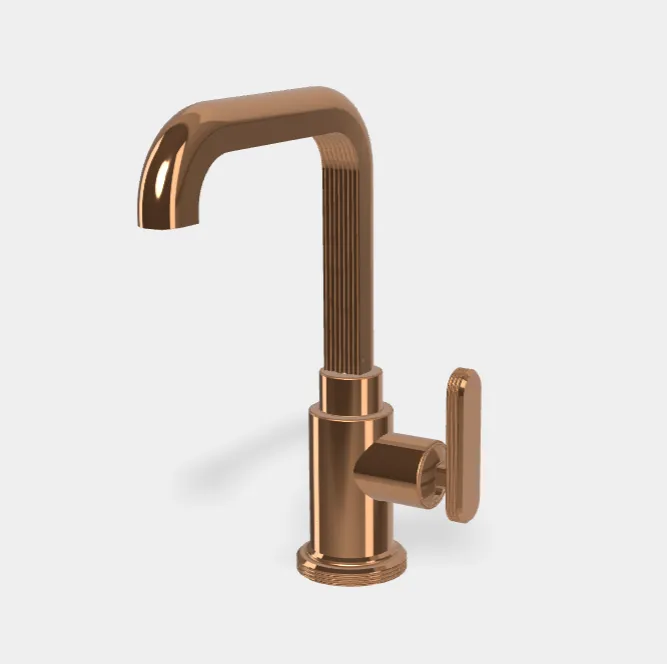 Смеситель для раковины Fima Carlo Frattini Park Lane, бронза янтарная (F1321LZL)