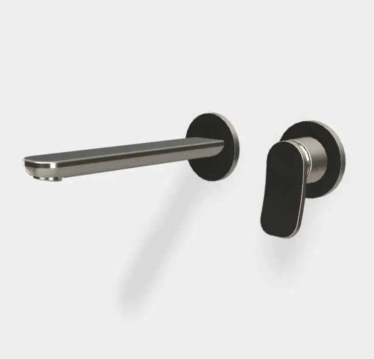 Смеситель для раковины Fima Carlo Frattini Flo', брашированный никель (F3821WLX8SN)