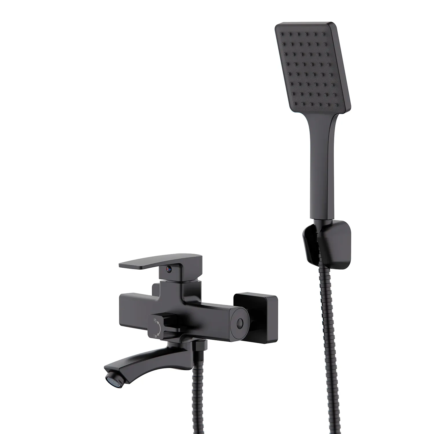 Смеситель для ванны FRUD R32152, черный
