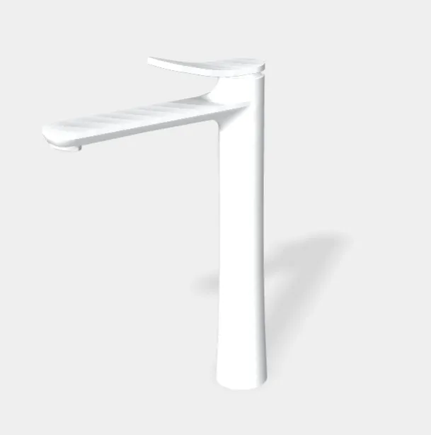 Смеситель для раковины Fima Carlo Frattini Flo', белый матовый (F3801/HBS)