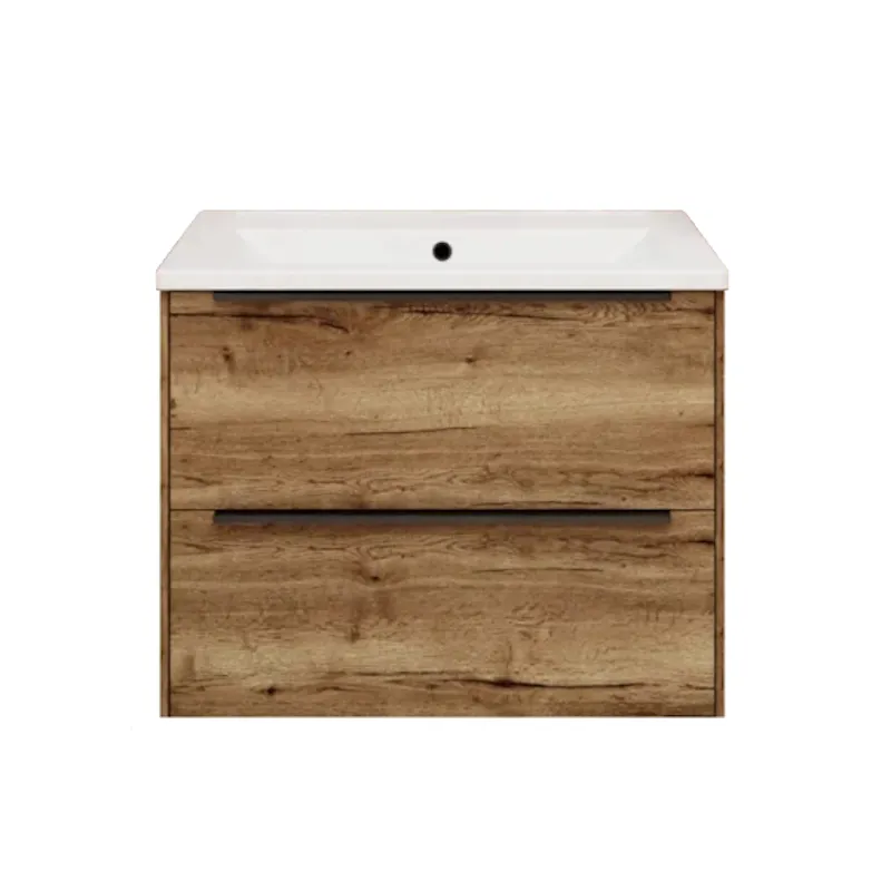 Тумба под раковину подвесная La Fenice Tesoro FNC-01-TES-DGT-80-2, табак