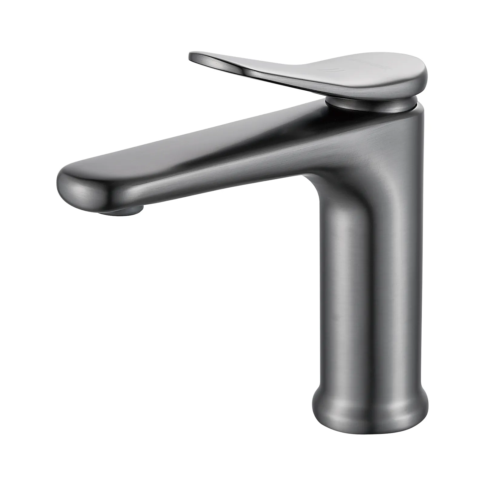 Смеситель для раковины Shevanik S4701T, оружейная сталь