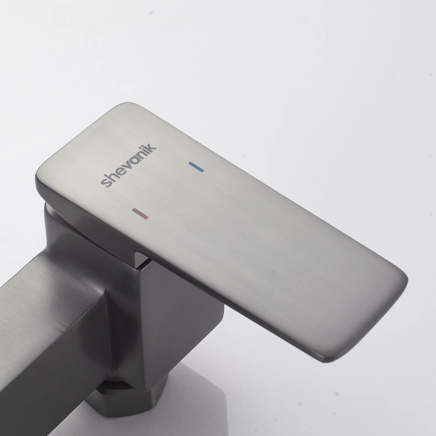 Душевая система Shevanik S8936T, оружейная сталь