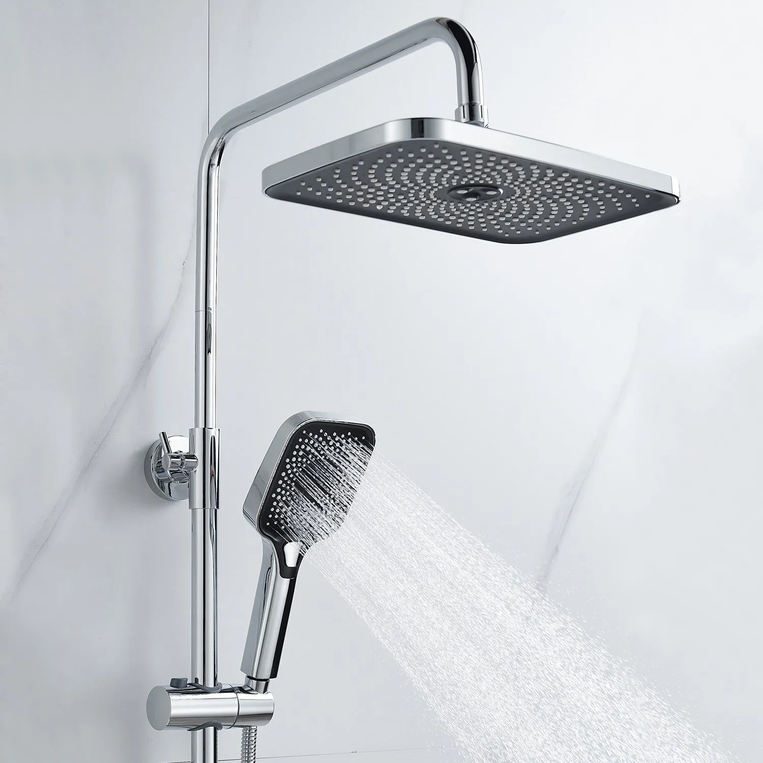 Душевая система Raffine F3696, хром