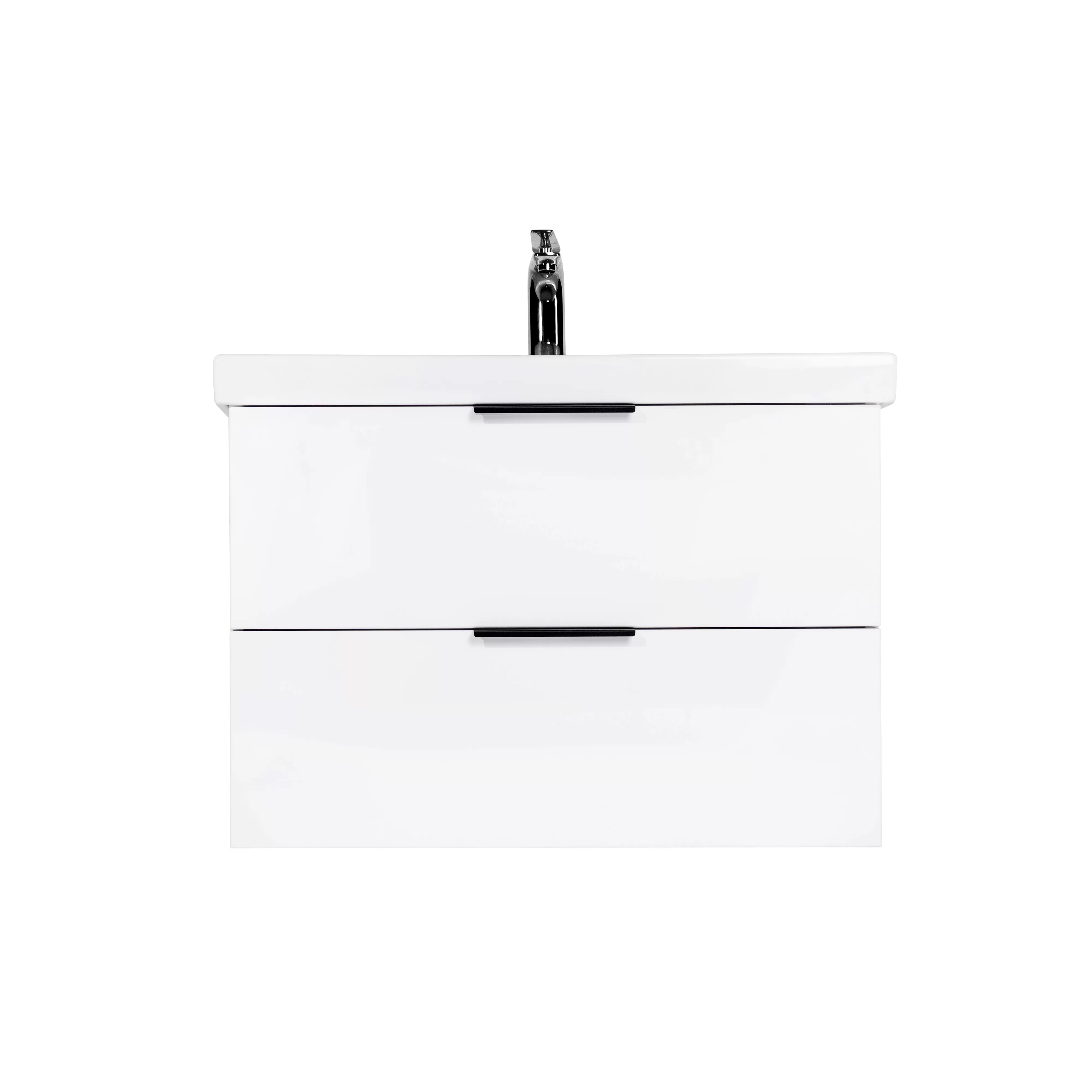 Тумба VIANT "Берлин" MODUO 80 2 ящика подвесная белая 441х766х520 (VBER80MDBEL-T2YP)