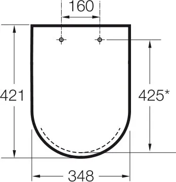 Сиденье для унитаза Roca Victoria (ZRU(8013900)