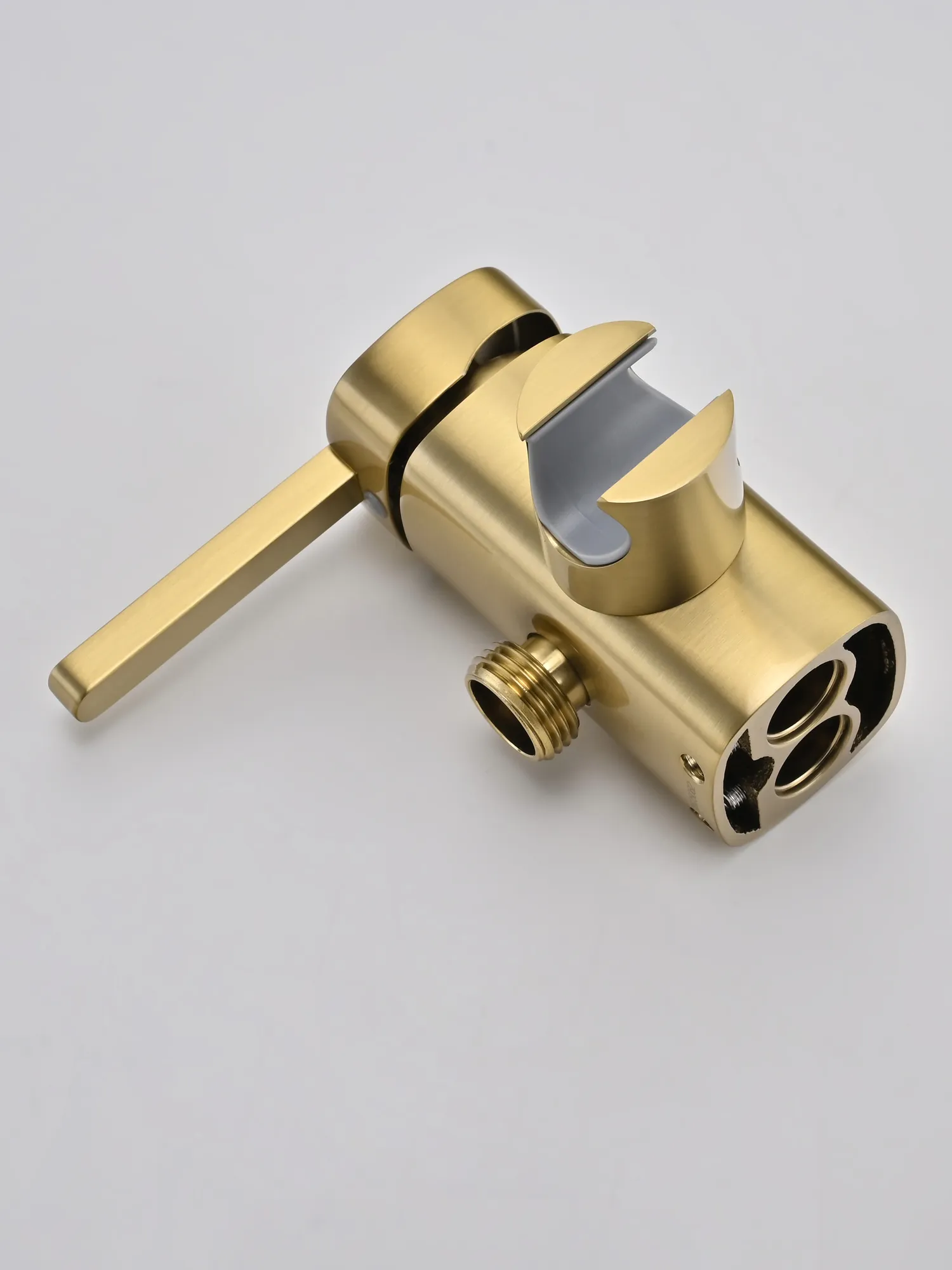 Гигиенический душ со смесителем Rose R245G, золотой сатин