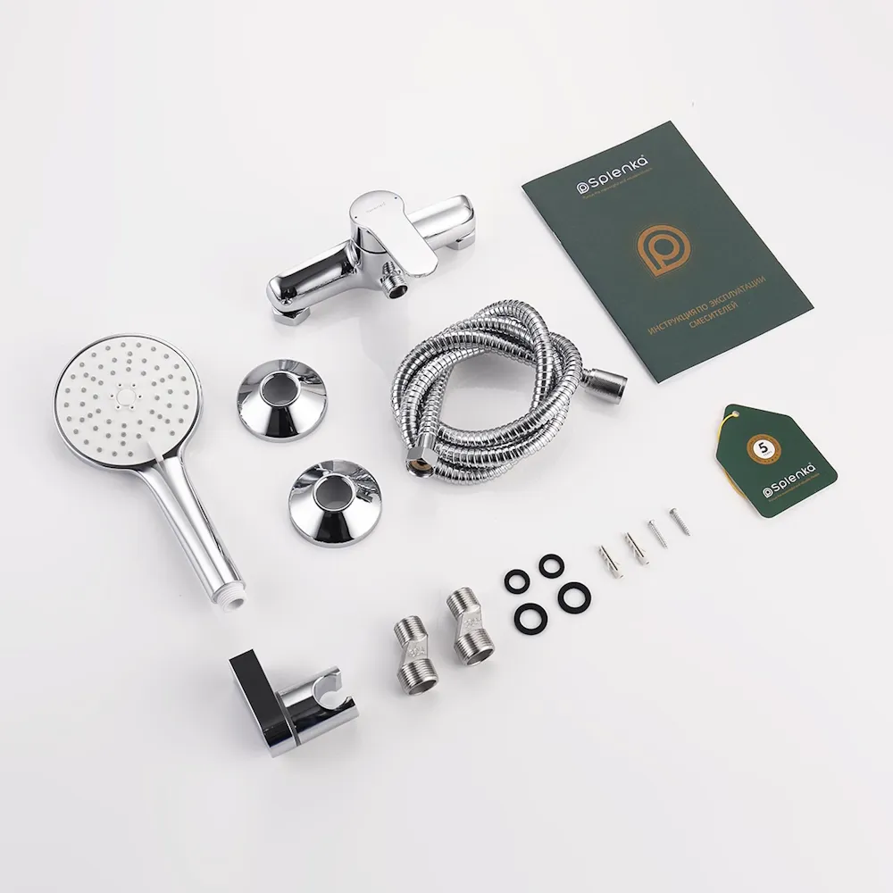 Смеситель Splenka S07.20 для душа без излива, хром