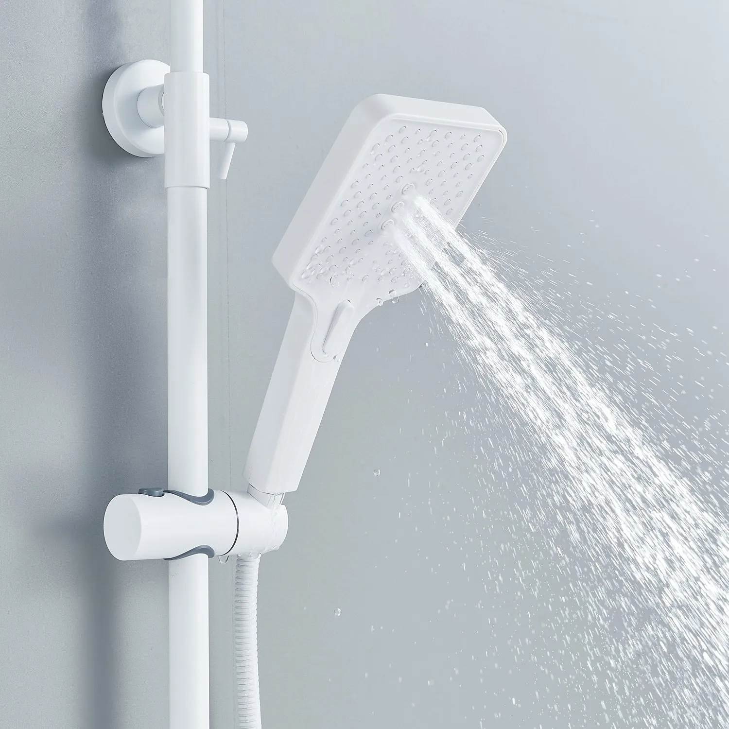 Душевая система Shevanik S6136C, белый