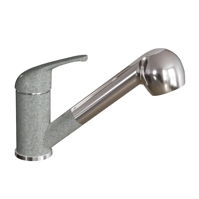 Смеситель для кухни с выдвижным изливом Dr. Gans Соната 319.04L.1223.409, базальт