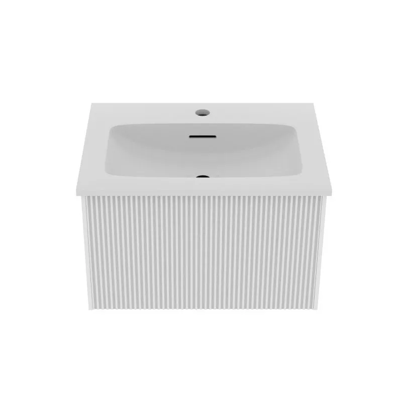 Тумба под раковину подвесная La Fenice Terra FNC-01-TER-B-60, белая