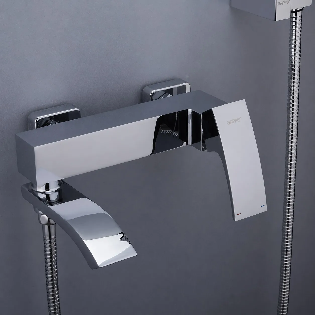 Смеситель для ванны GAPPO G3207, хром
