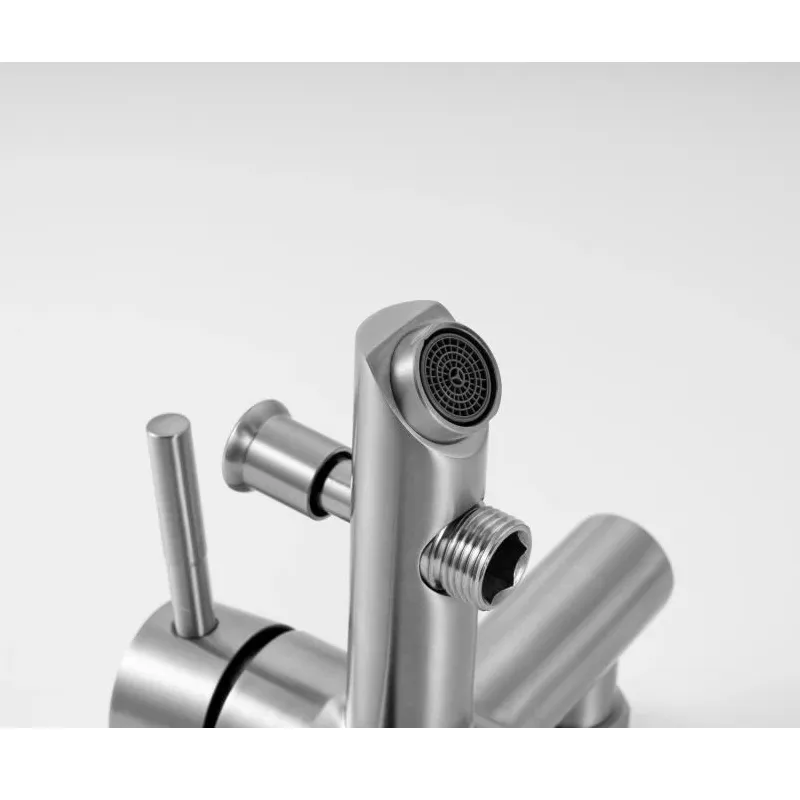 Смеситель для ванны Knotlor SS-05, сатин