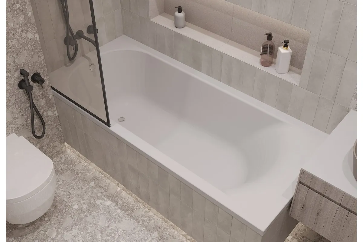 Ванна акриловая (ППУ) Relisan EcoPlus Селена Гл000025995, 170x70