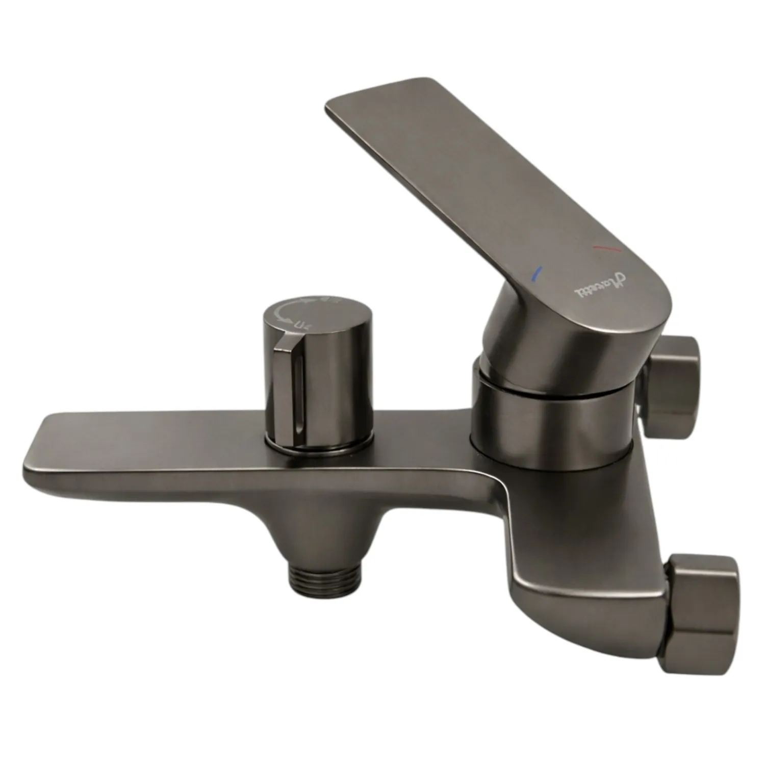 Смеситель для ванны Maretti Ritta-GM RIGM22RF505, оружейная сталь