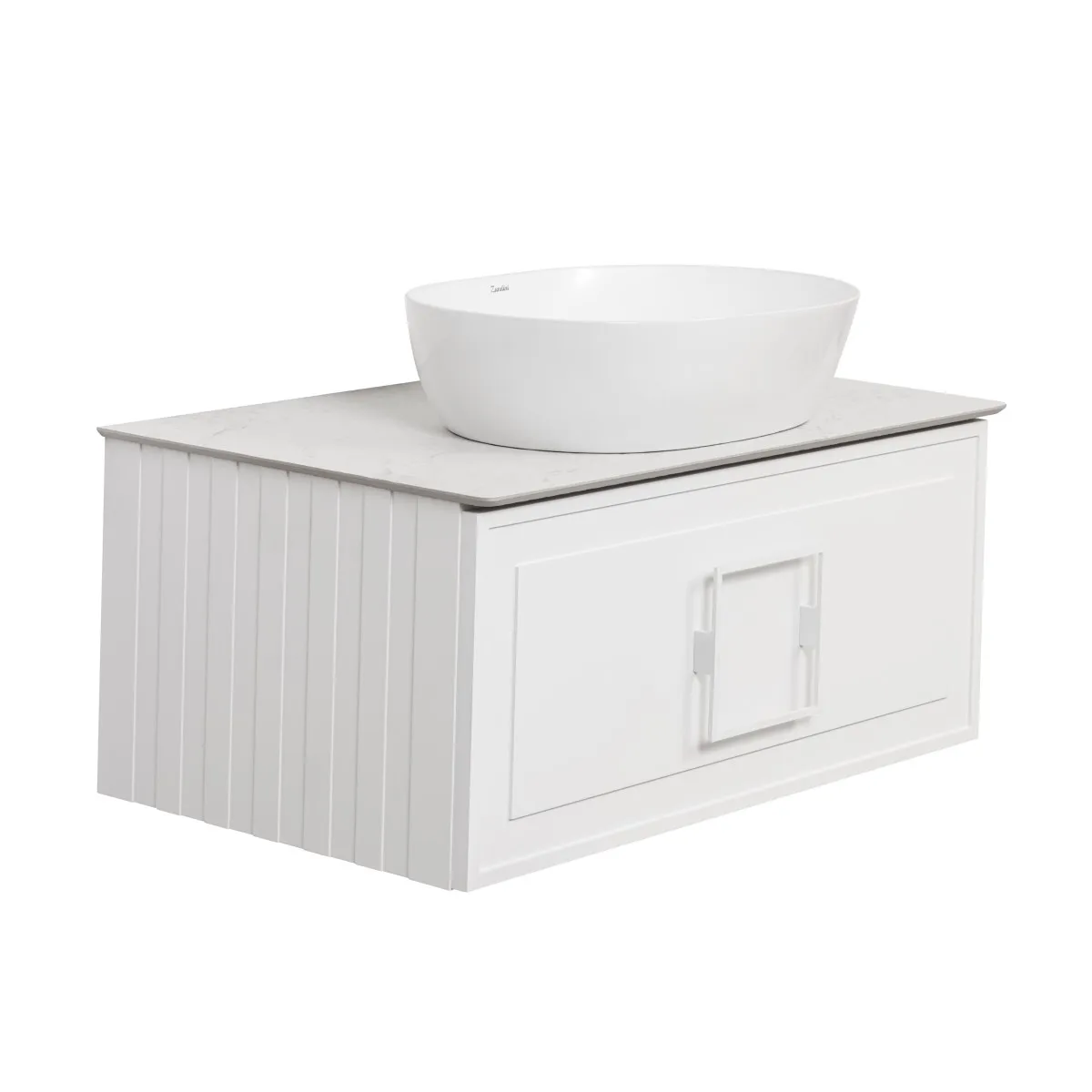 Тумба под раковину подвесная La Fenice Cubo FNC-01-CUB-B-80, белая