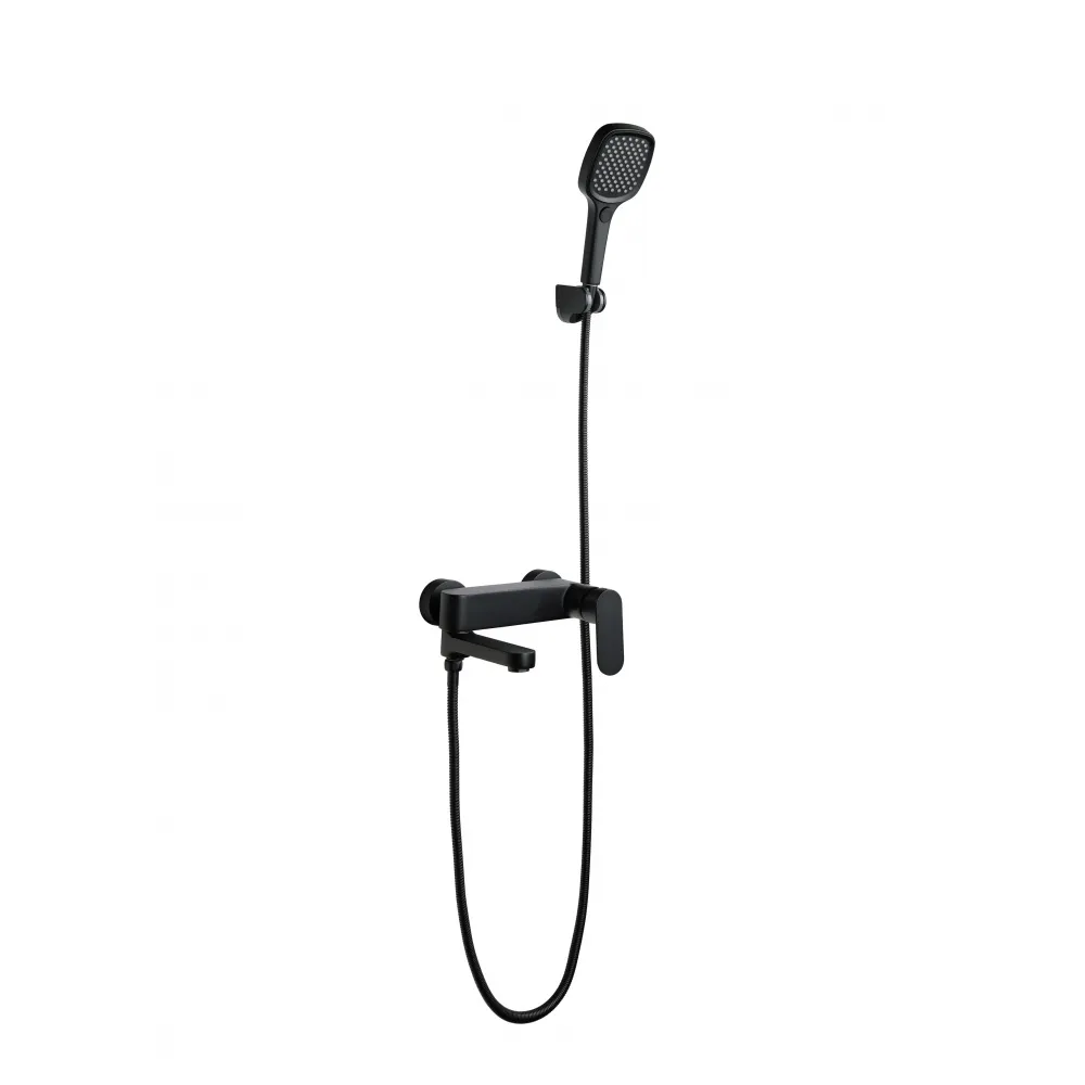 Смеситель для ванны FILARETE Ретта FL2130BL, черный