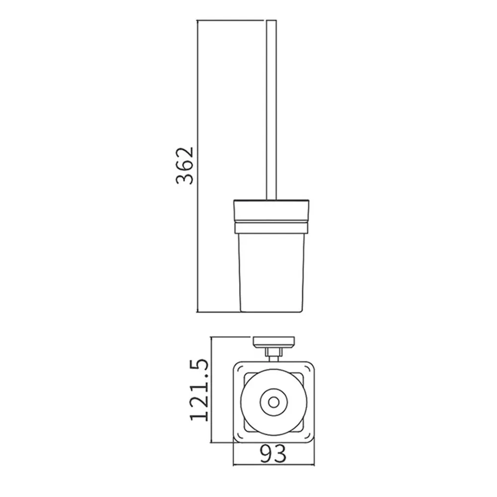 Ершик для унитаза GAPPO G3810,