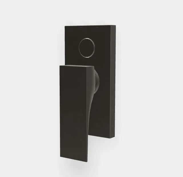 Смеситель для душа Fima Carlo Frattini Zeta, на 2 потребителя, брашированный черный хром (F3969E2CS)