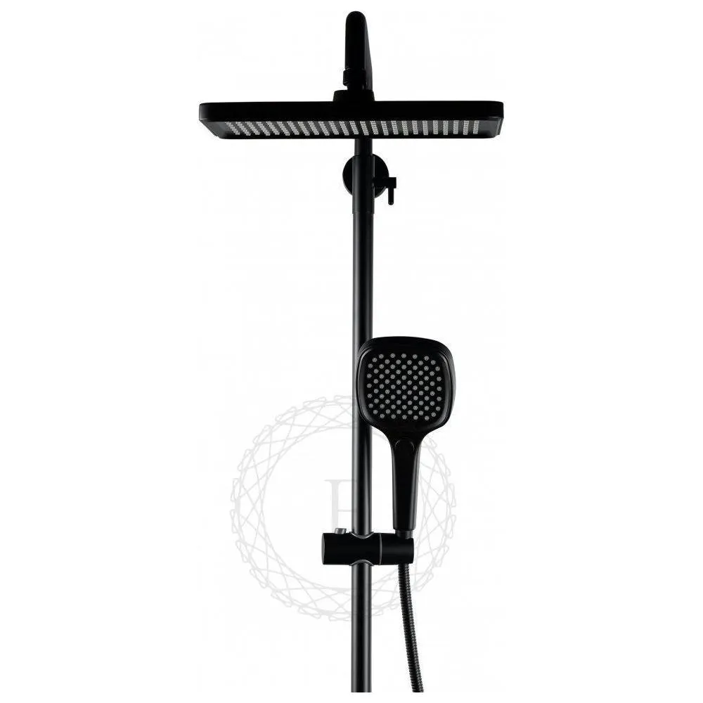 Душевая система FILARETE Retta FL2030BL, черный