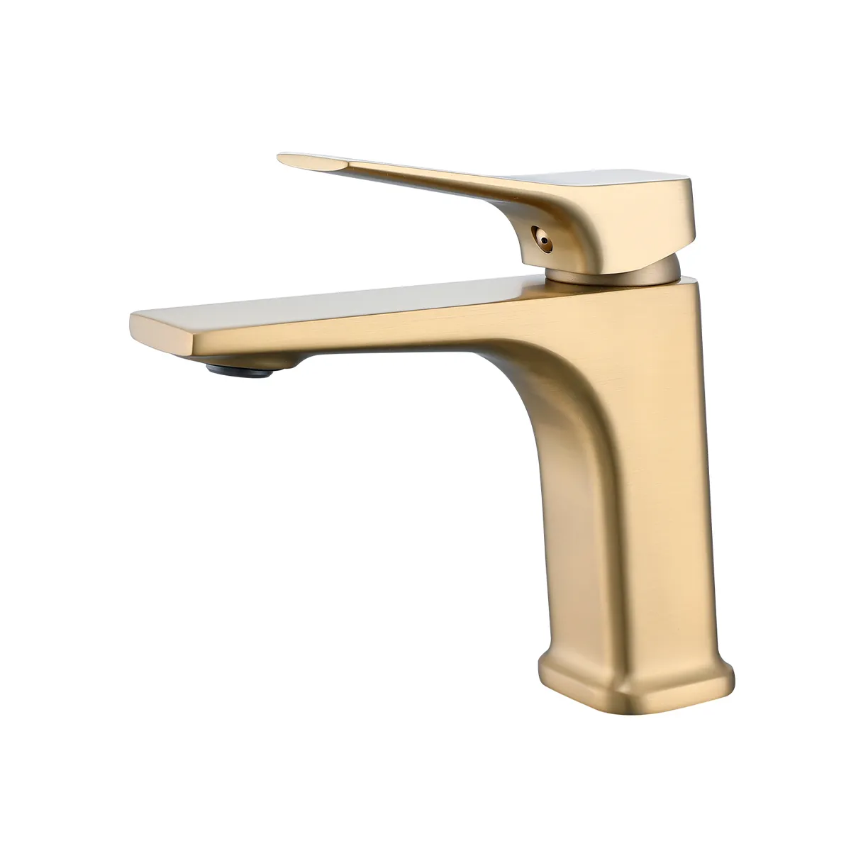 Смеситель Prohanss для раковины монолитный, золотой сатин (P62.10.03)