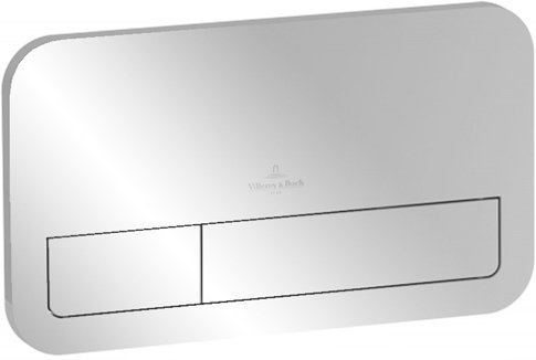 Смывная клавиша Villeroy & Boch ViConnect (92249061) (хром глянцевый)