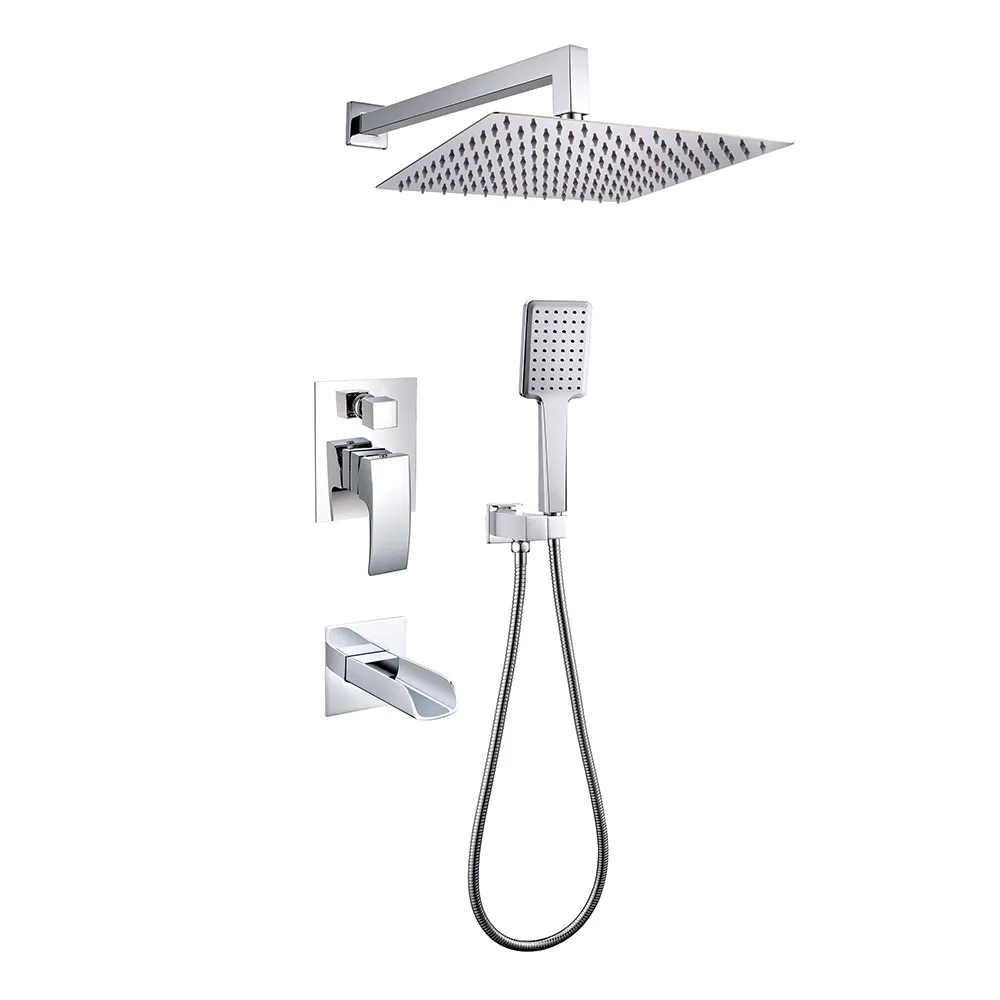Душевая система встраиваемая GAPPO G7107-20, хром