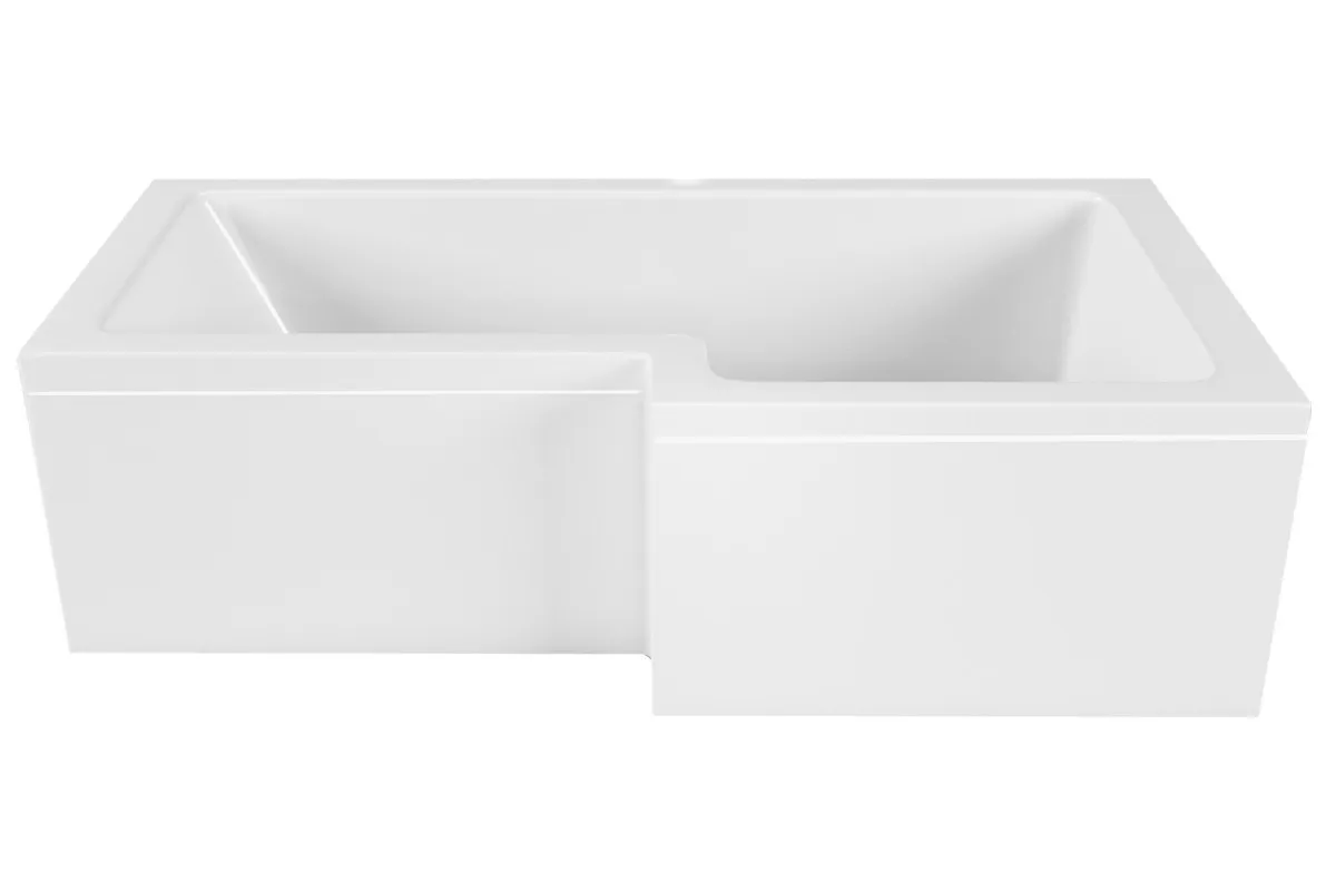 Ванна акриловая правосторонняя Vayer Options Гл000023295, 165x85