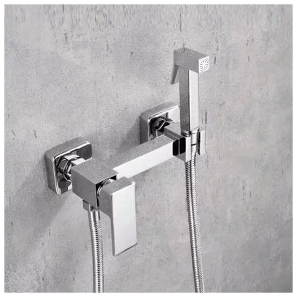 Гигиенический душ со смесителем Grocenberg GB101NCR, хром