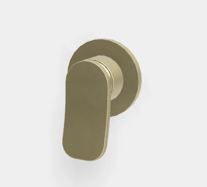 Смеситель для душа Fima Carlo Frattini Flo', на 1 потребитель, шампань брашированная (F3803N1HS)