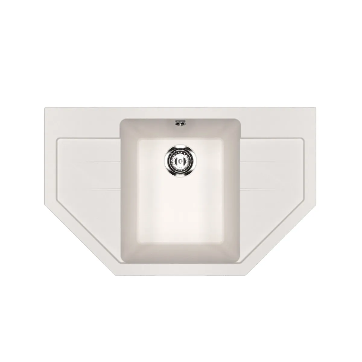 Кухонная мойка Ulgran U-609-331, белый